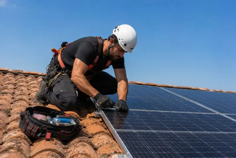 Maintenance et monitoring de panneaux solaires à Pouzols
