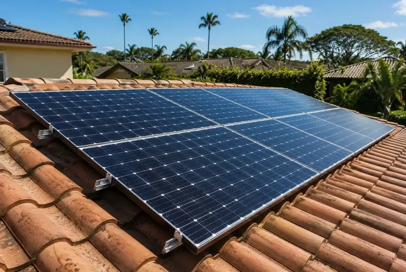 Installation de panneaux solaires à Pouzols